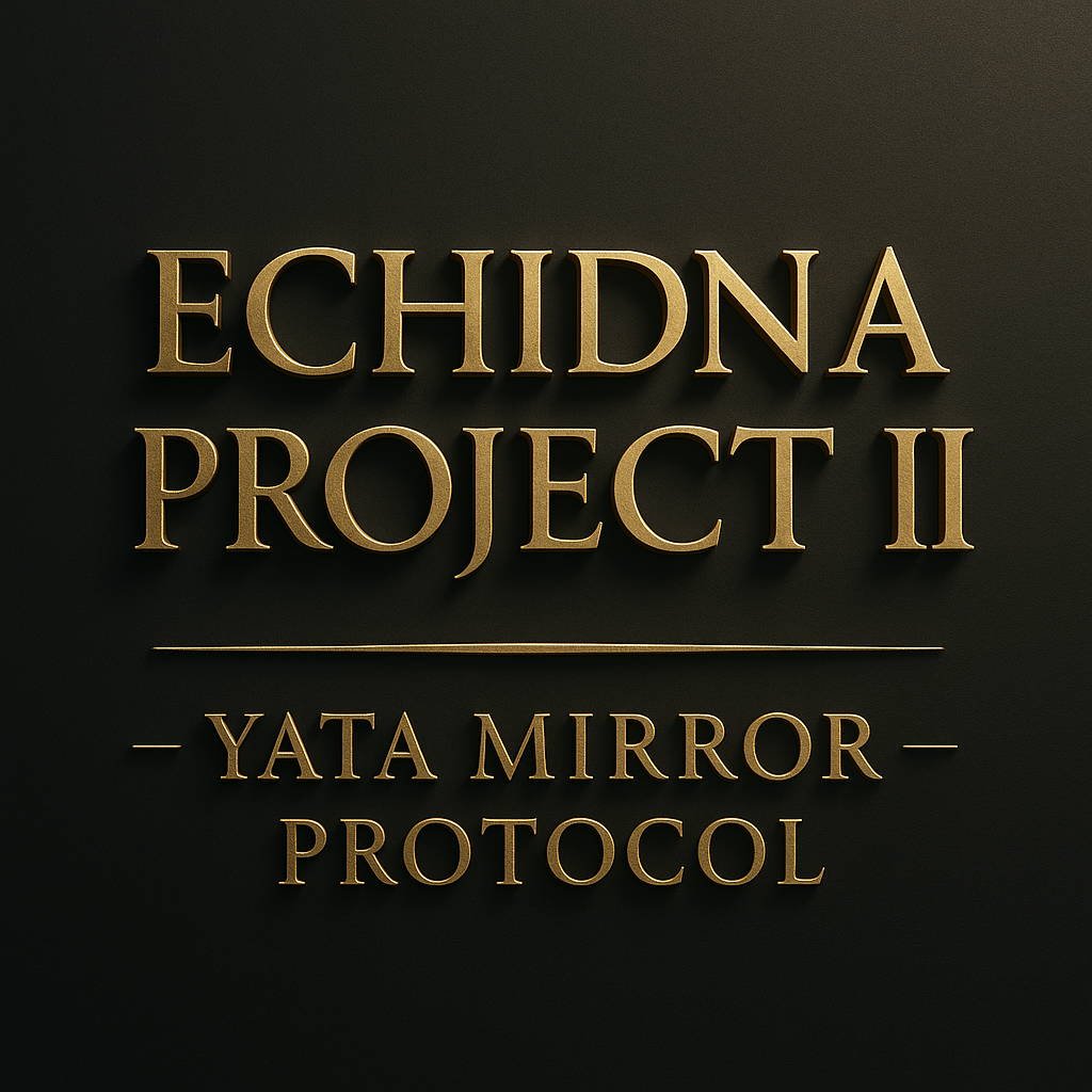 Echidna Project II ― 八咫鏡プロトコル